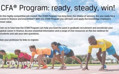 CFA Program: ready, steady win!
