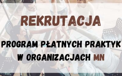 Program płatnych praktyk w organizacjach mniejszości niemieckiej dla studentów